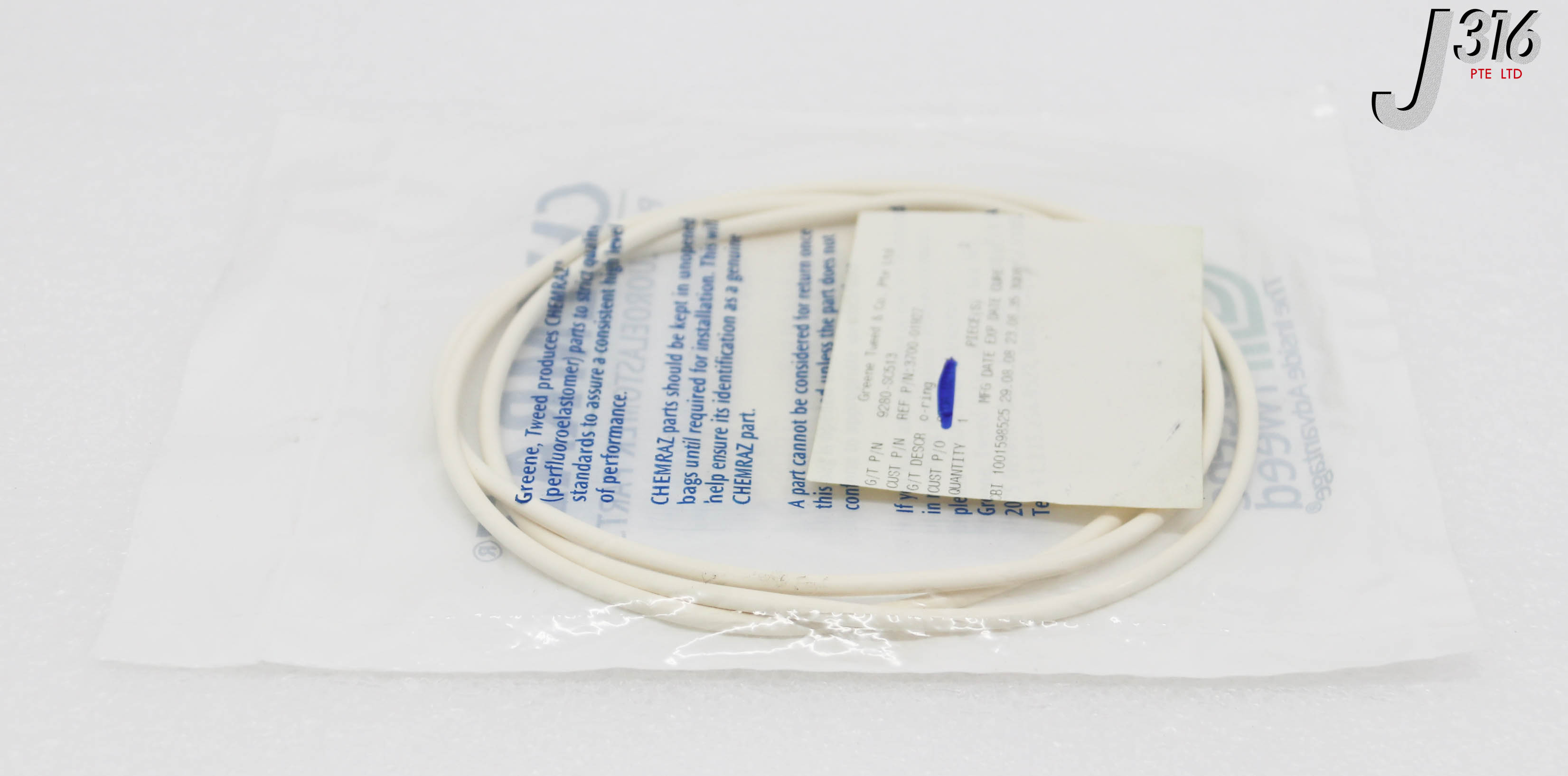 C3266 APPLIED MATERIALS O-RING, ID 13.984 CSD .139, CHEMRAZ (NEW
